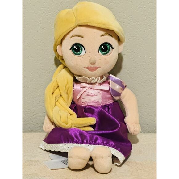 Disney Animators Collection 12” Rapunzel Princess Tangled Plush Stuffed Doll Toy - Picture 1 of 3